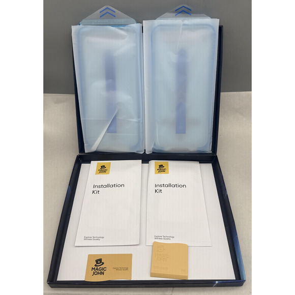 2 Pack for Iphone 15 Pro Max 6.7 Inch Tempered Glass Screen Protector *READ DE.. - Picture 1 of 16